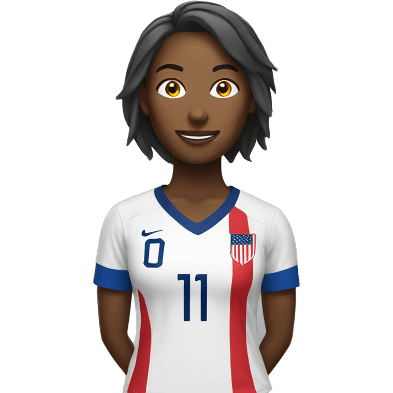 USA woman soccer emoji