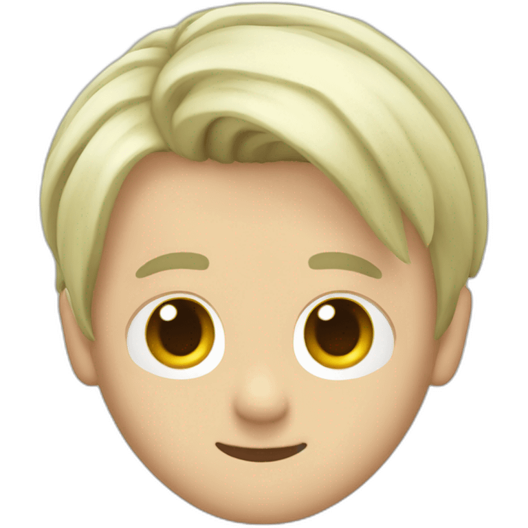 Draco Malfoy hair emoji