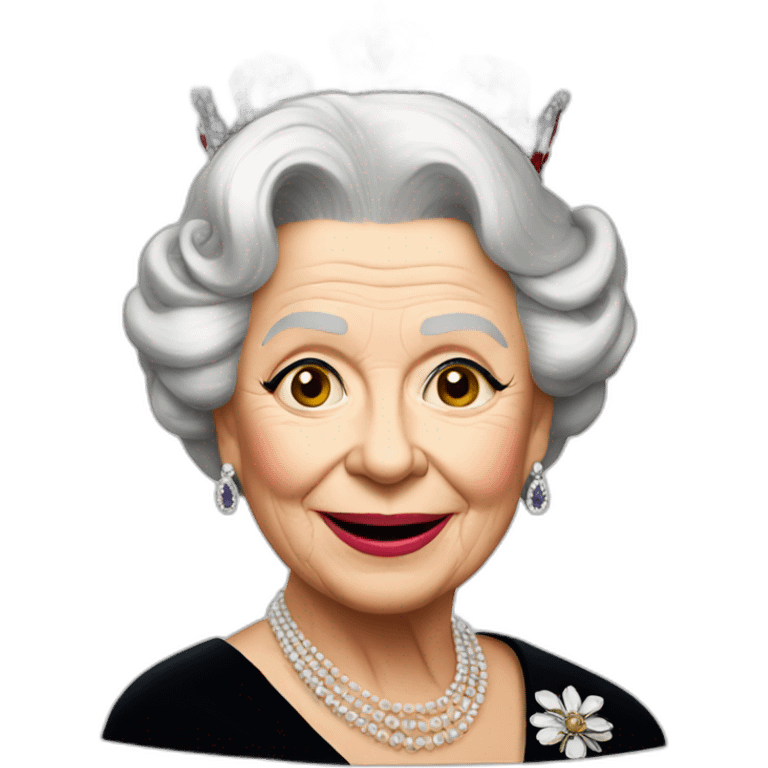 queen elizabeth emoji