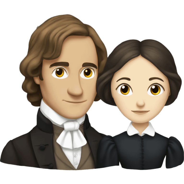 Jane Eyre and mr Rochester emoji