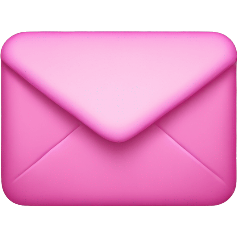 Pink email emoji