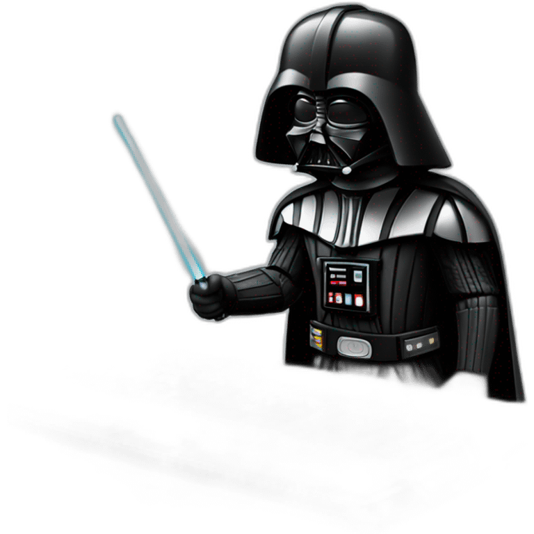 Darth Vader in a rap battle emoji