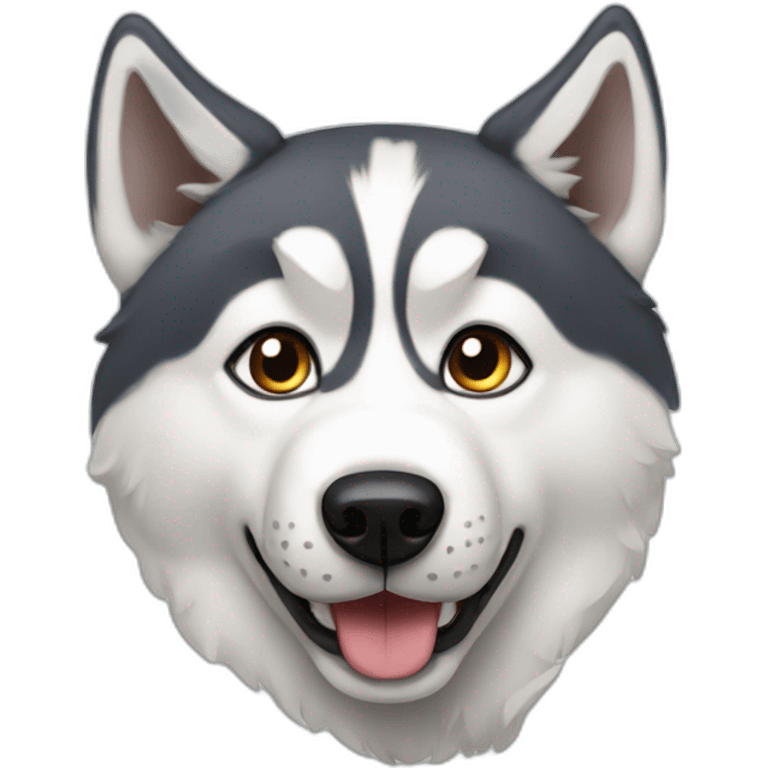 husky  sherped emoji