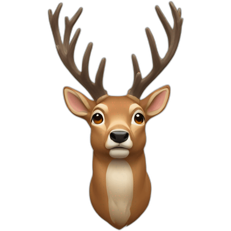 Stag emoji