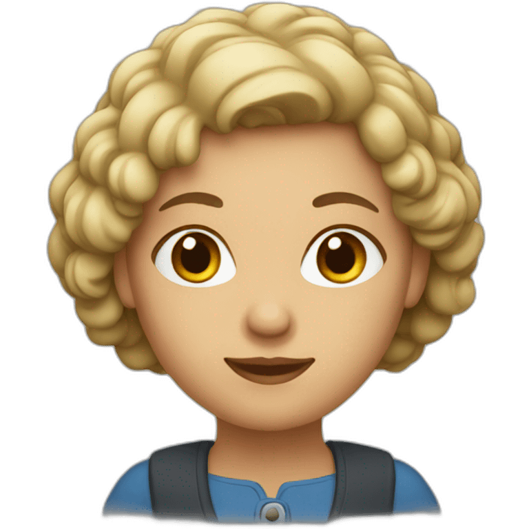 dutch woman emoji