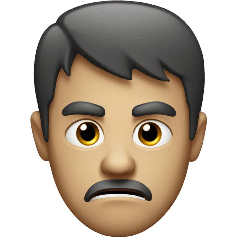 an angry person  emoji