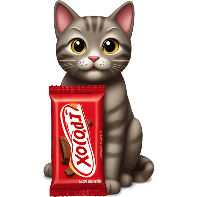 KitKat Candy Bar + Cat emoji