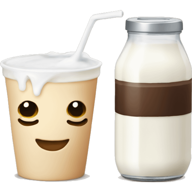 milk and coffe emoji