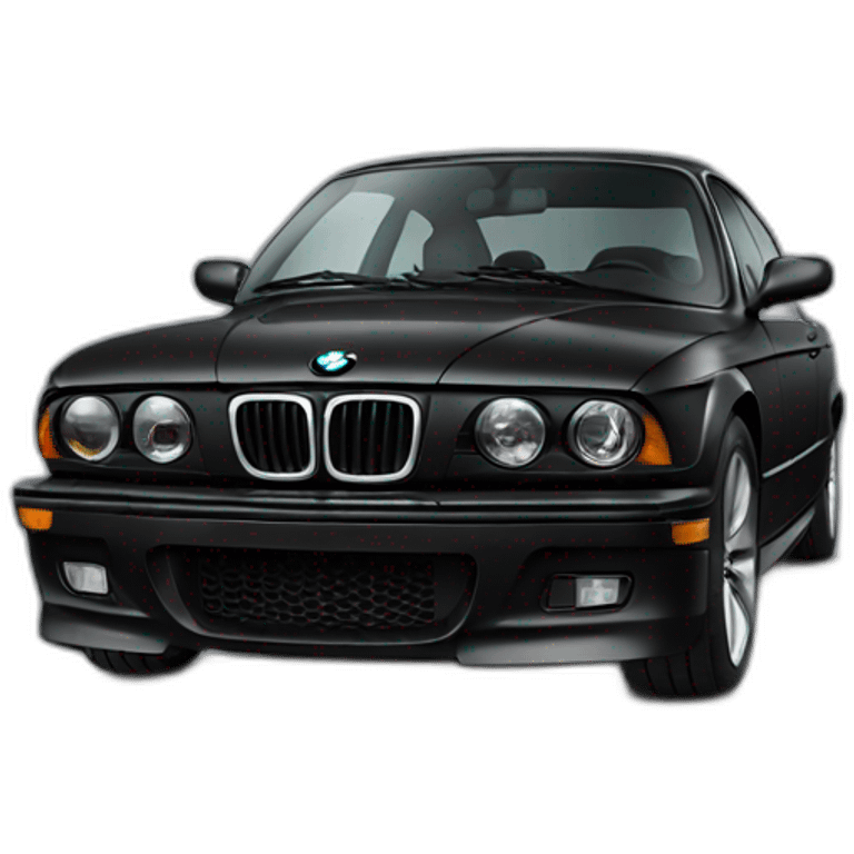 black BMW emoji