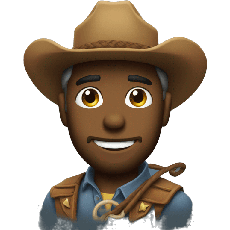 cowboy with a lasso emoji