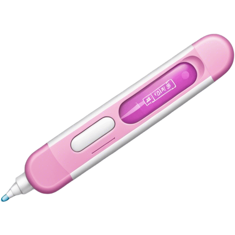 Pregnancy test emoji