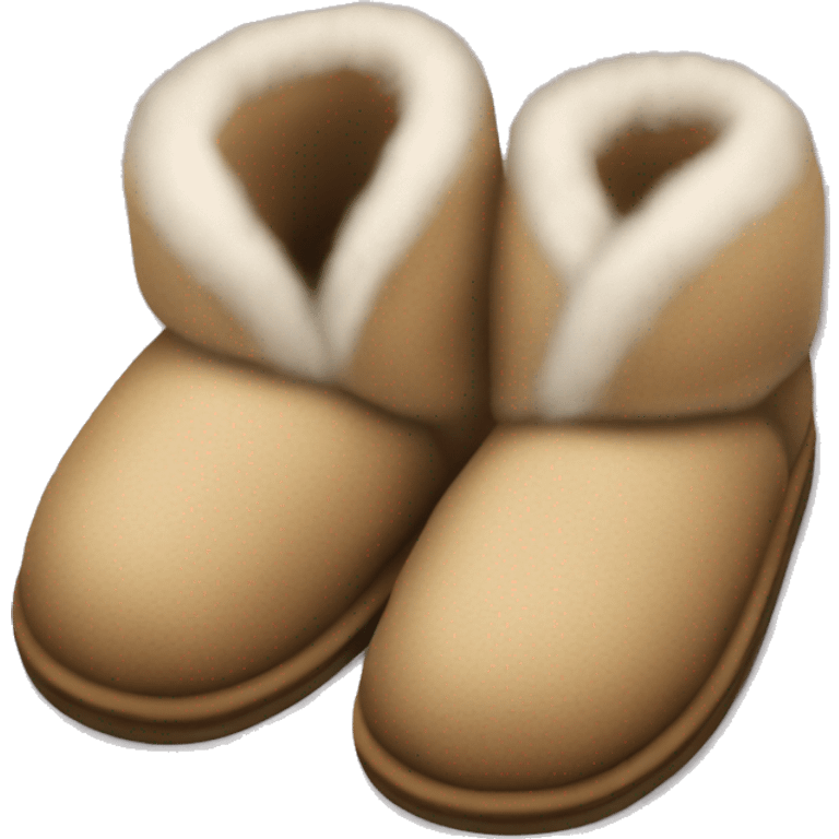 UGGS slippers emoji