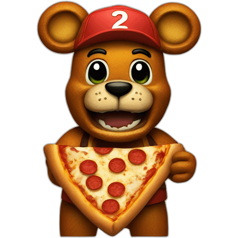 Freddy fazbear pizza emoji