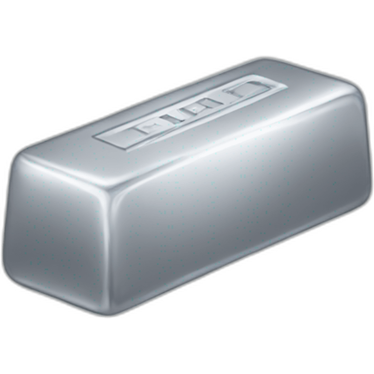 Silver bar emoji