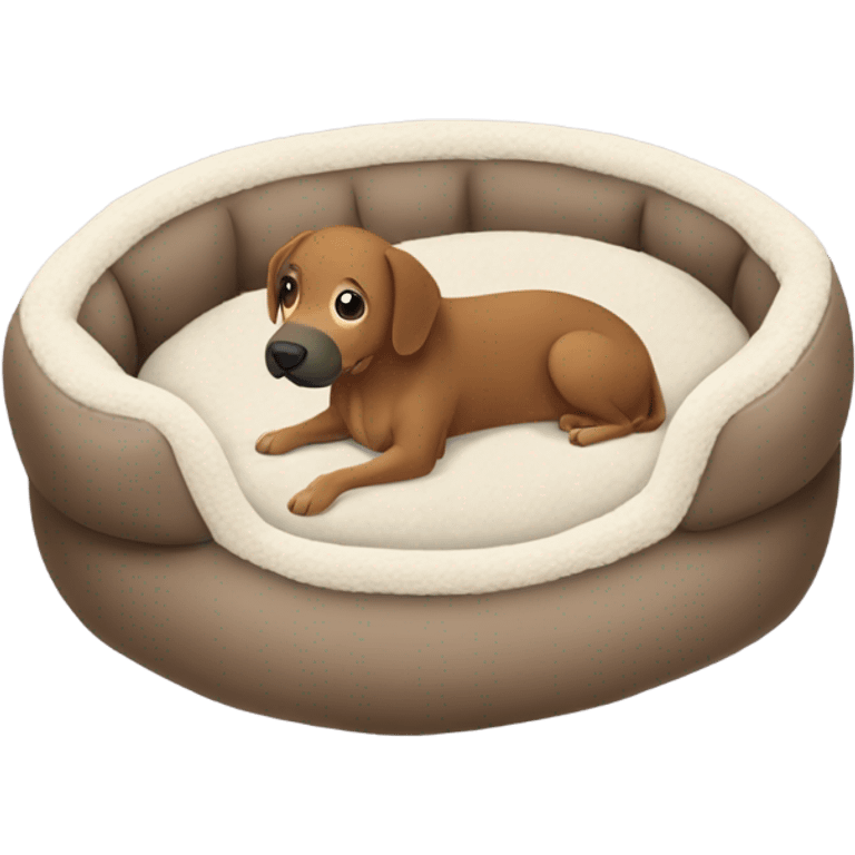  bed for dog emoji