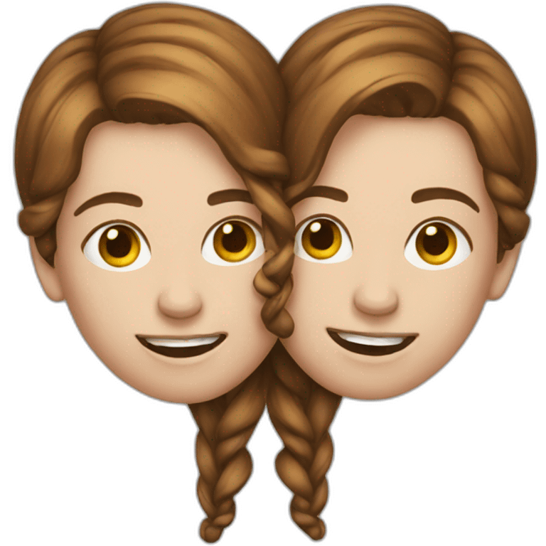 Conjoined-heads emoji