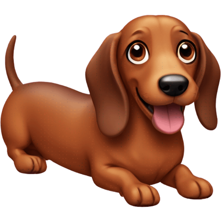 Sausage dog emoji