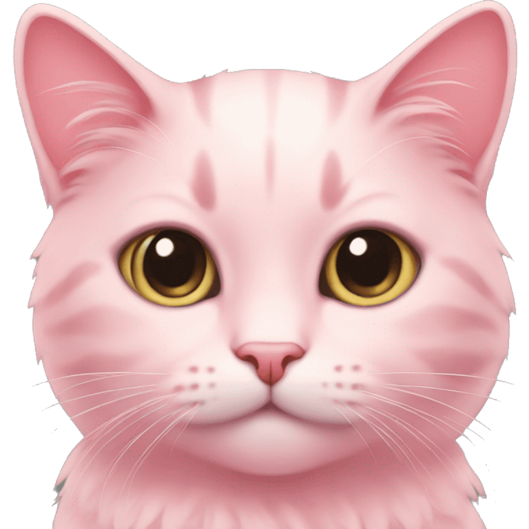 cat soft pink cute emoji