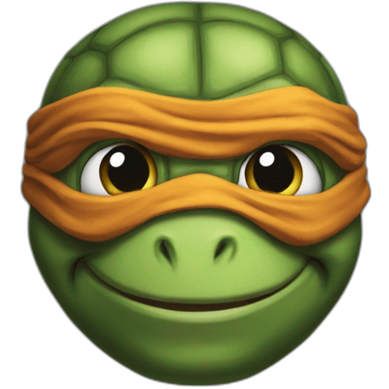 ninja turtle hyper realistic emoji