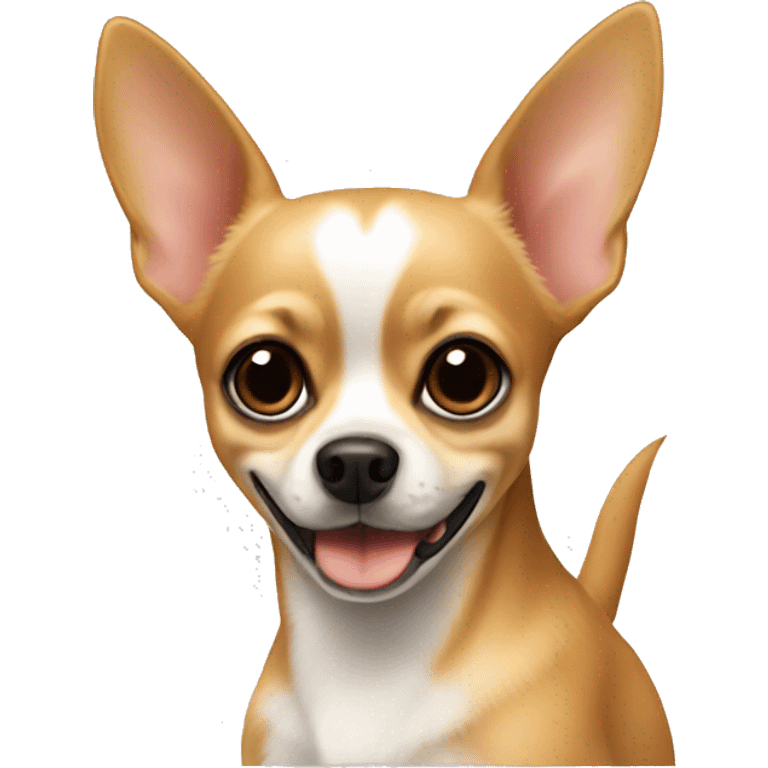 Chihuahua café emoji