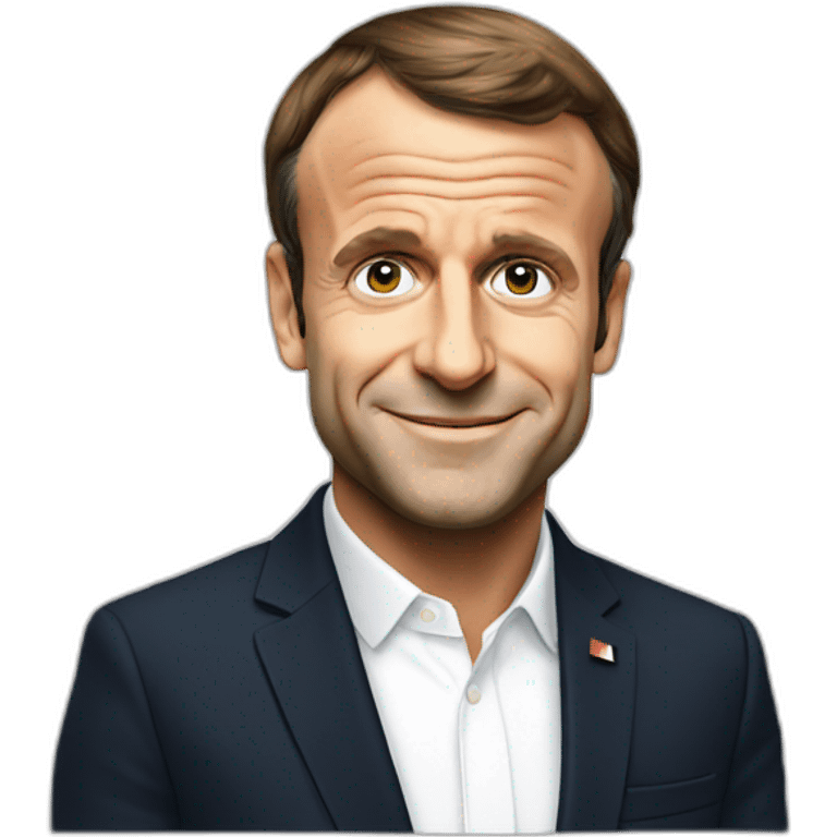 Emmanuel Macron emoji