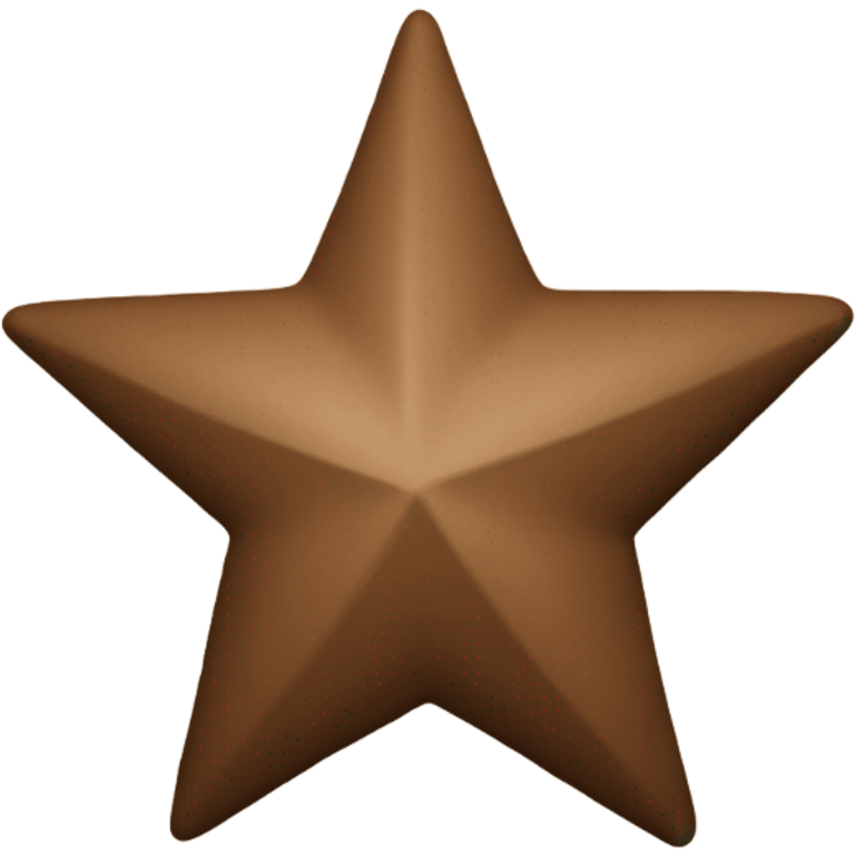 brown star emoji