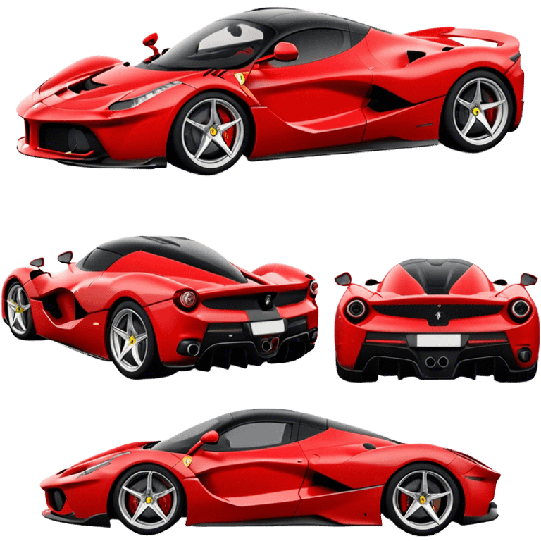 Ferrari LaFerrari - Ferrari (Model Year: 2022) (Iconic colour: Red) emoji