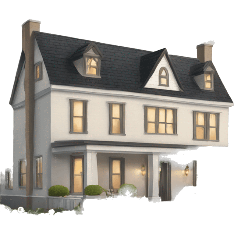 Modern farmhouse mansion  emoji