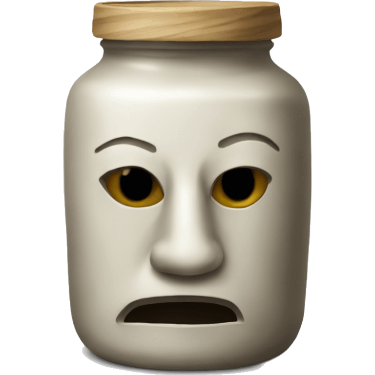 mask jar emoji