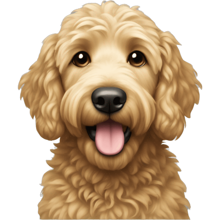 Golden doodle emoji