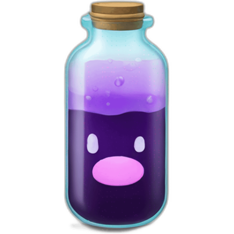 Methane gas in a jar emoji