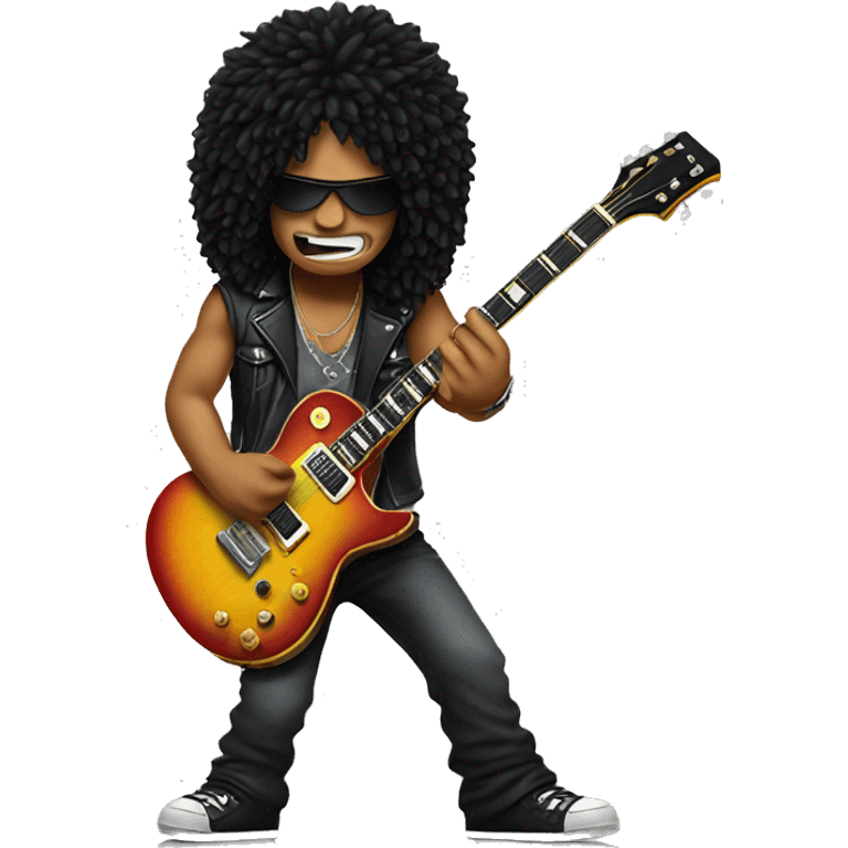 slash-playing-guitar emoji