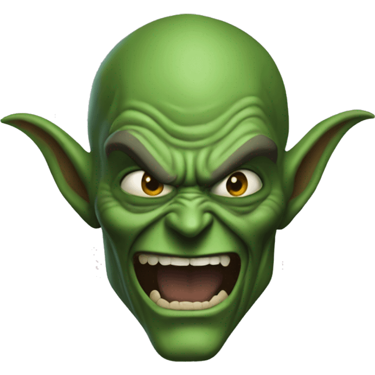 Green goblin emoji