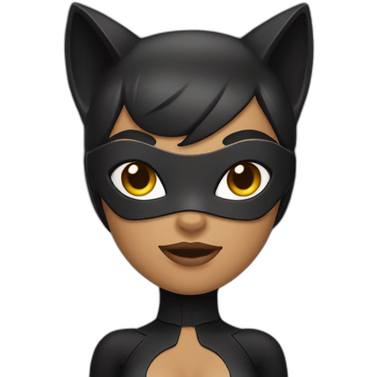 Cat woman emoji