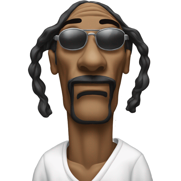 snoop dogg with a blunt  emoji