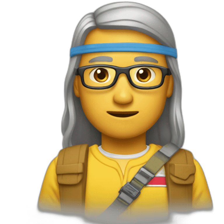 Haaland en scouter emoji