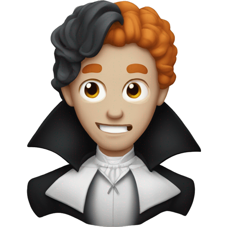 Vampire with ginger  emoji