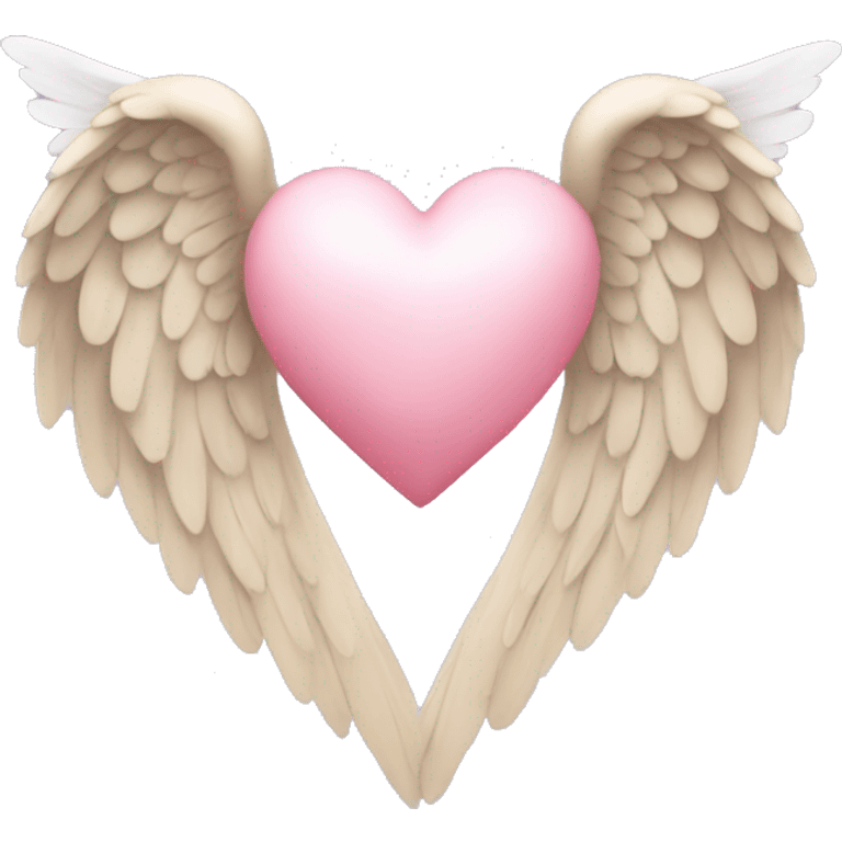 heart with angel wings emoji