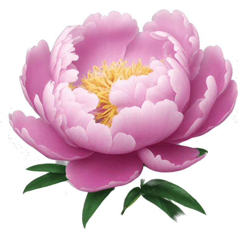 Peony emoji