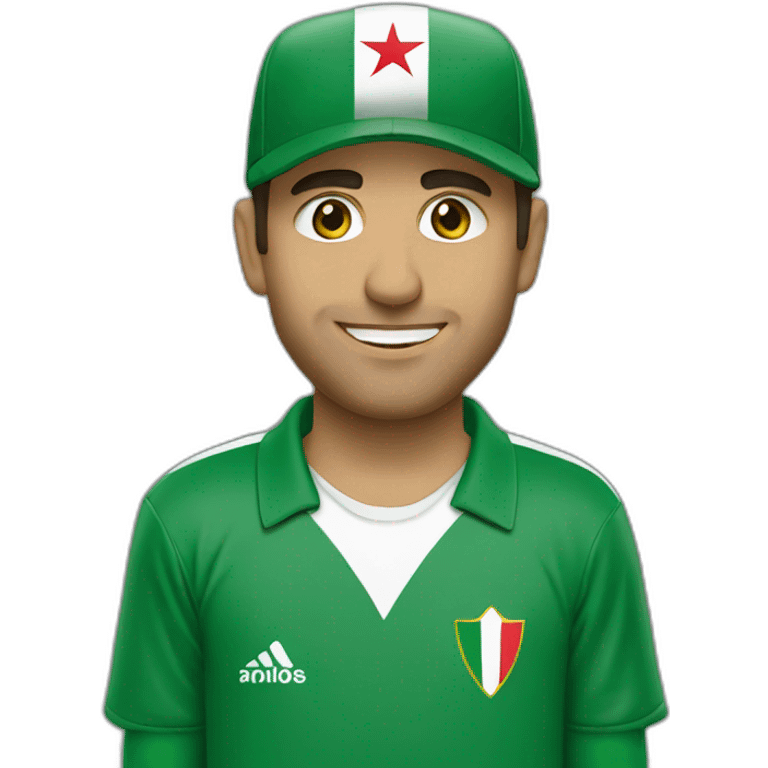 Supporter de l'Algérie emoji