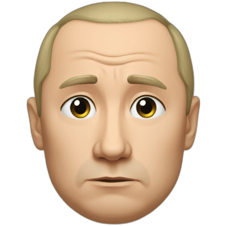 Putin sad emoji