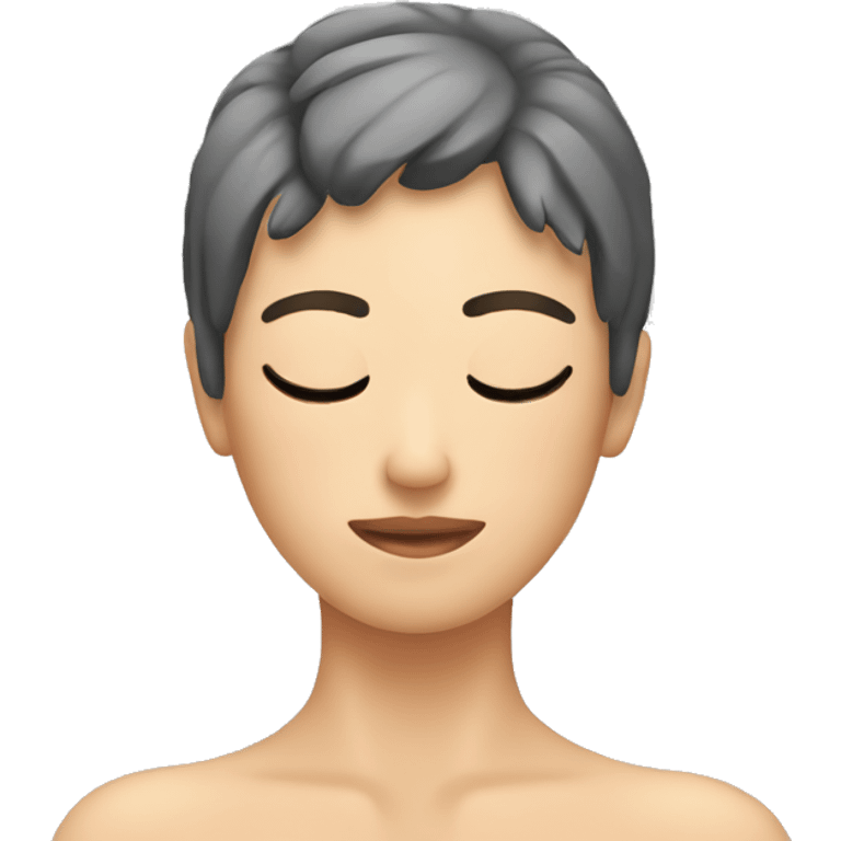 Head massage emoji