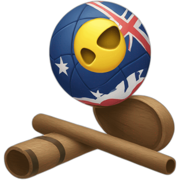 Country ball emoji