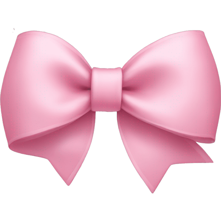 light pink bow emoji