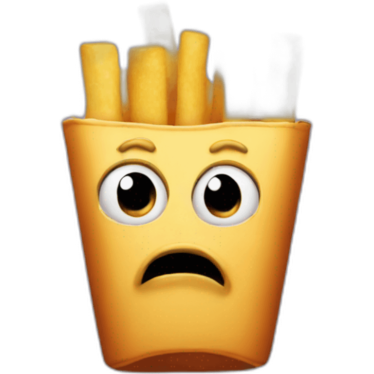 Trump as french fries emoji