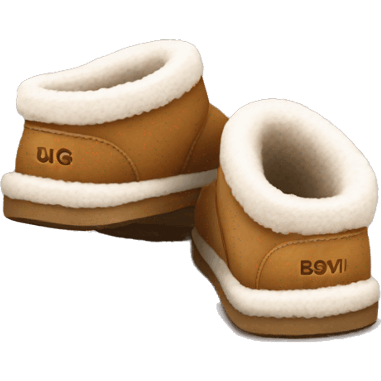 Ugg slippers emoji