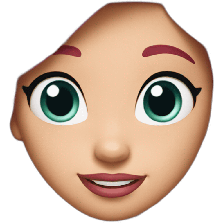 ariel from disney princess emoji