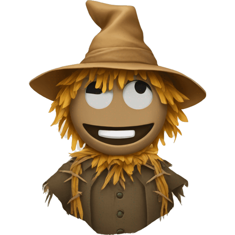 Scarecrow emoji