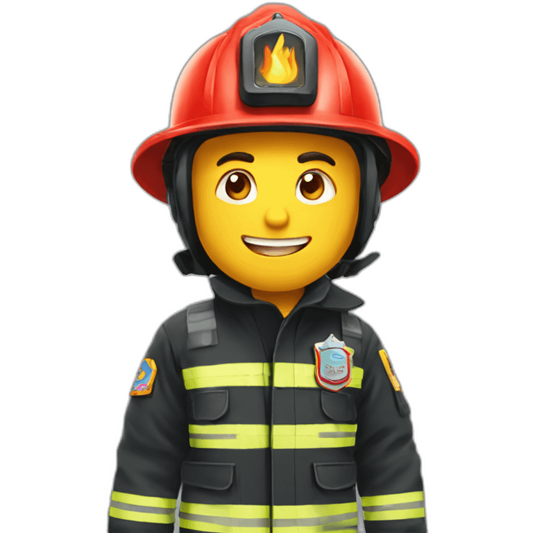 bombero dando el ok emoji