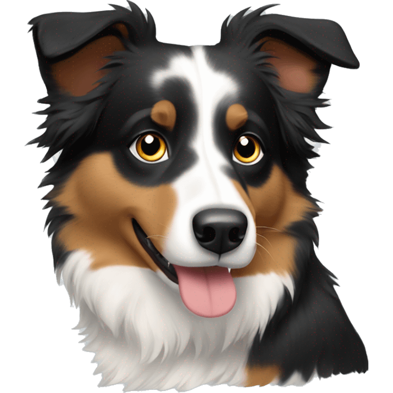 small Australian shepherd emoji